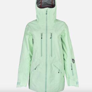 blackcrows Light Green Ski Jacket - black crows Ora Xpore